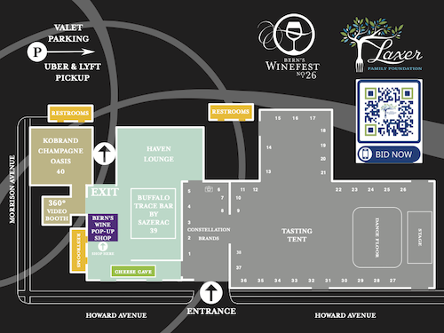 Winefest Map